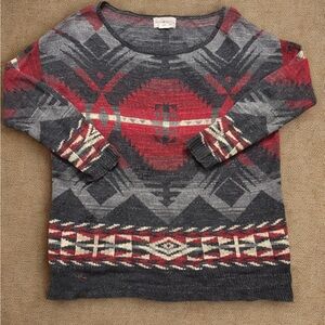 Ralph Lauren Denim & Supply Multicolor Southwestern Size S Pull Over Sweater